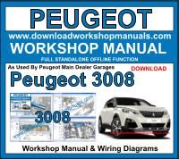 Peugeot 3008 Workshop Repair Manual Download